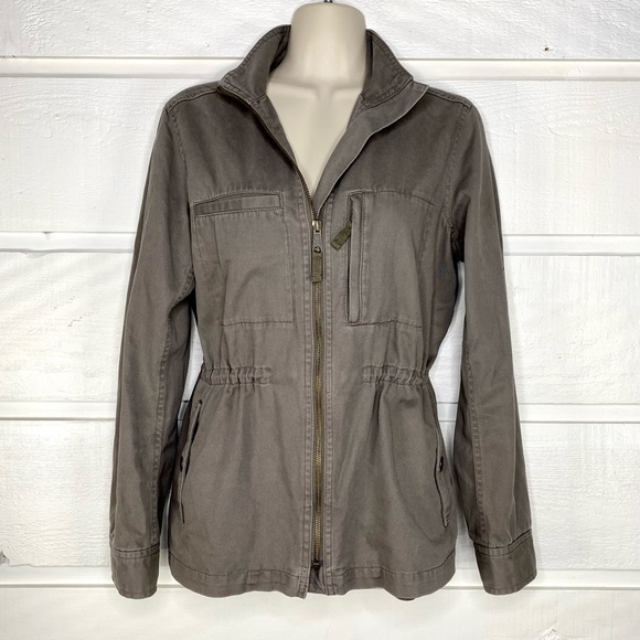Garnet Hill Organic Cotton Cargo Jacket 